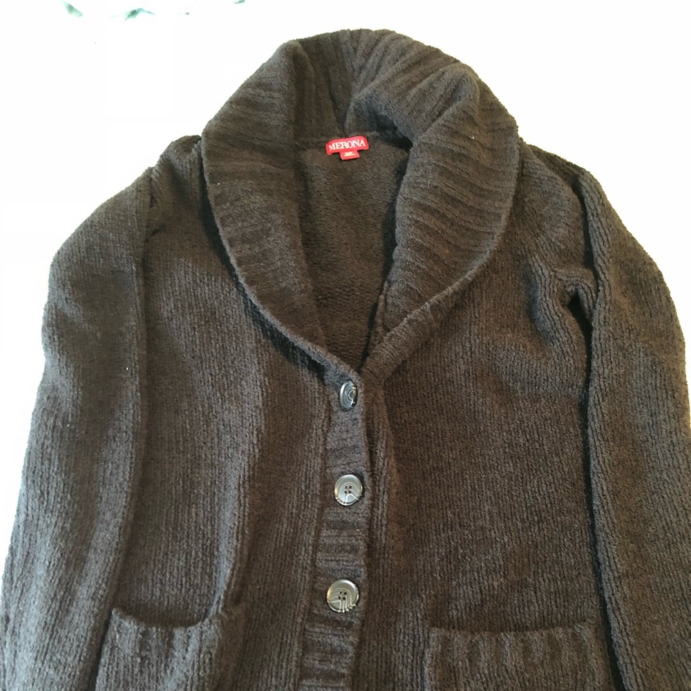 Merona soft plush black sweater